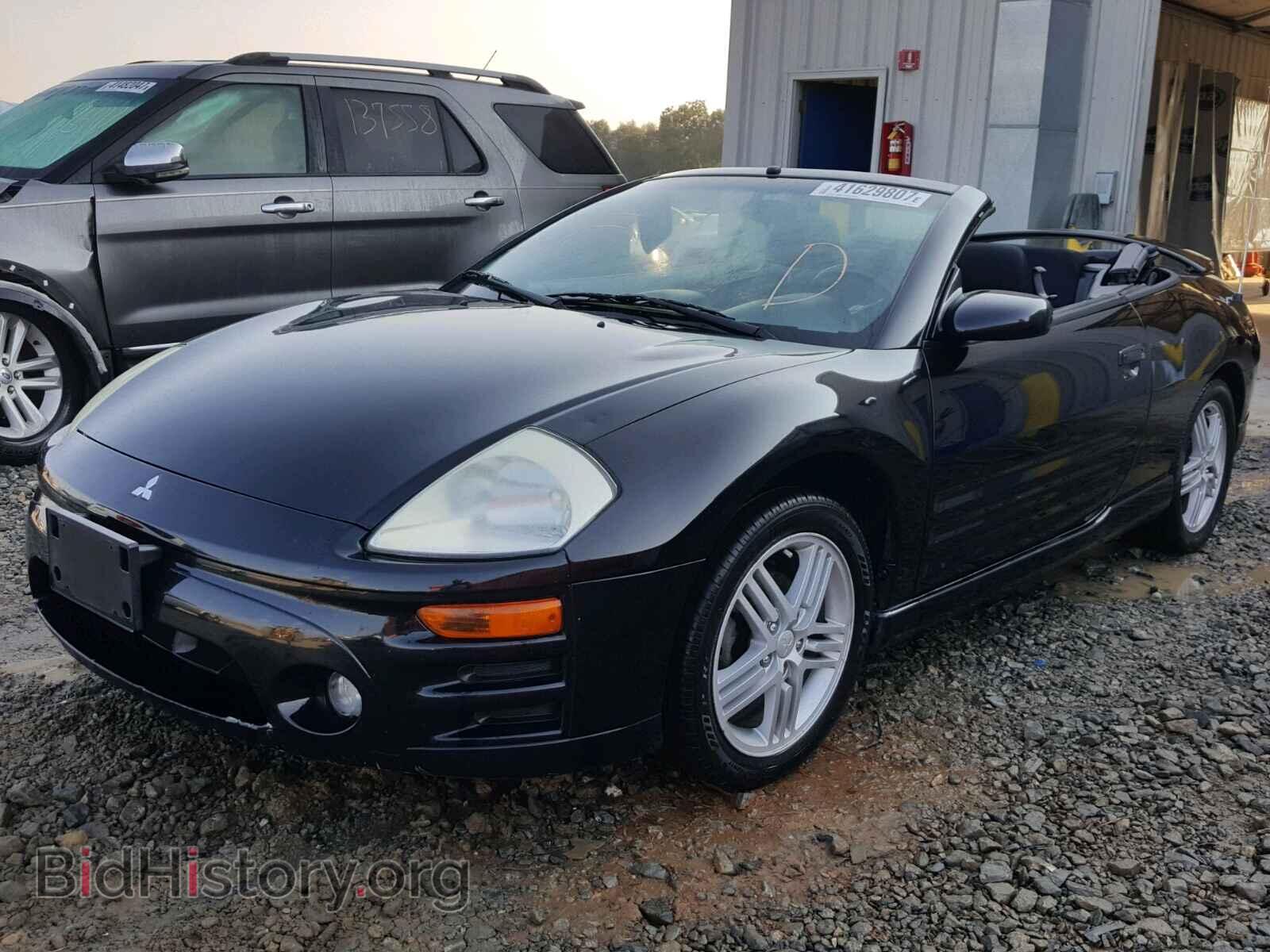 2003 MITSUBISHI ECLIPSE - VIN: 4A3AE55HX3E041306 - Фото 2