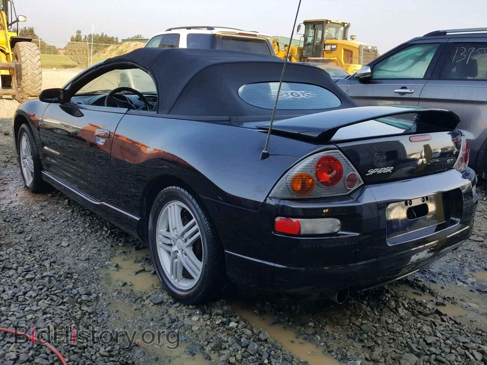 2003 MITSUBISHI ECLIPSE - VIN: 4A3AE55HX3E041306 - Фото 3