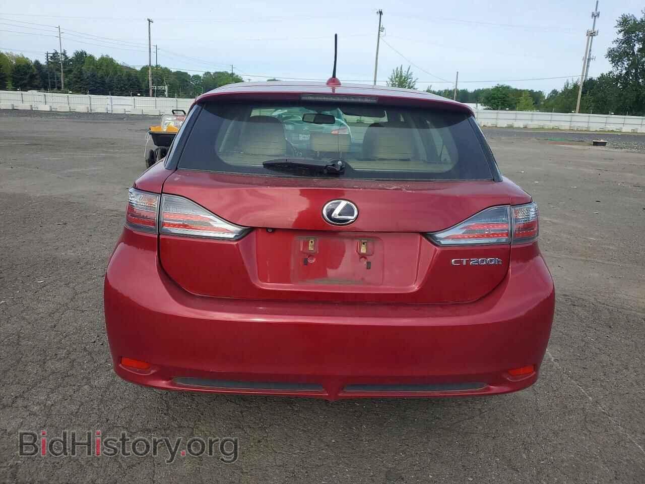 2012 LEXUS CT 200 - VIN: JTHKD5BH2C2121052 - Photo 6
