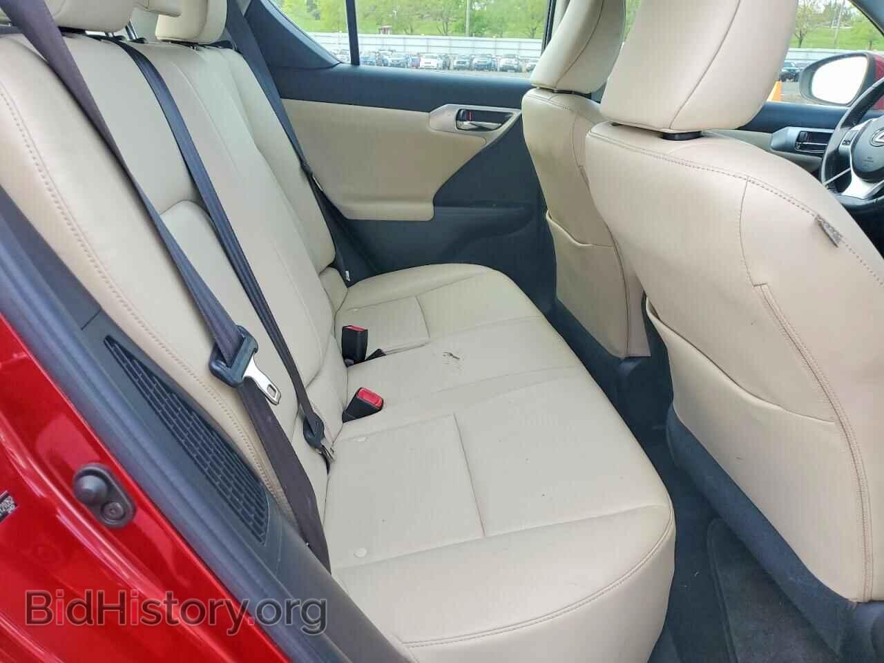 2012 LEXUS CT 200 - VIN: JTHKD5BH2C2121052 - Photo 10