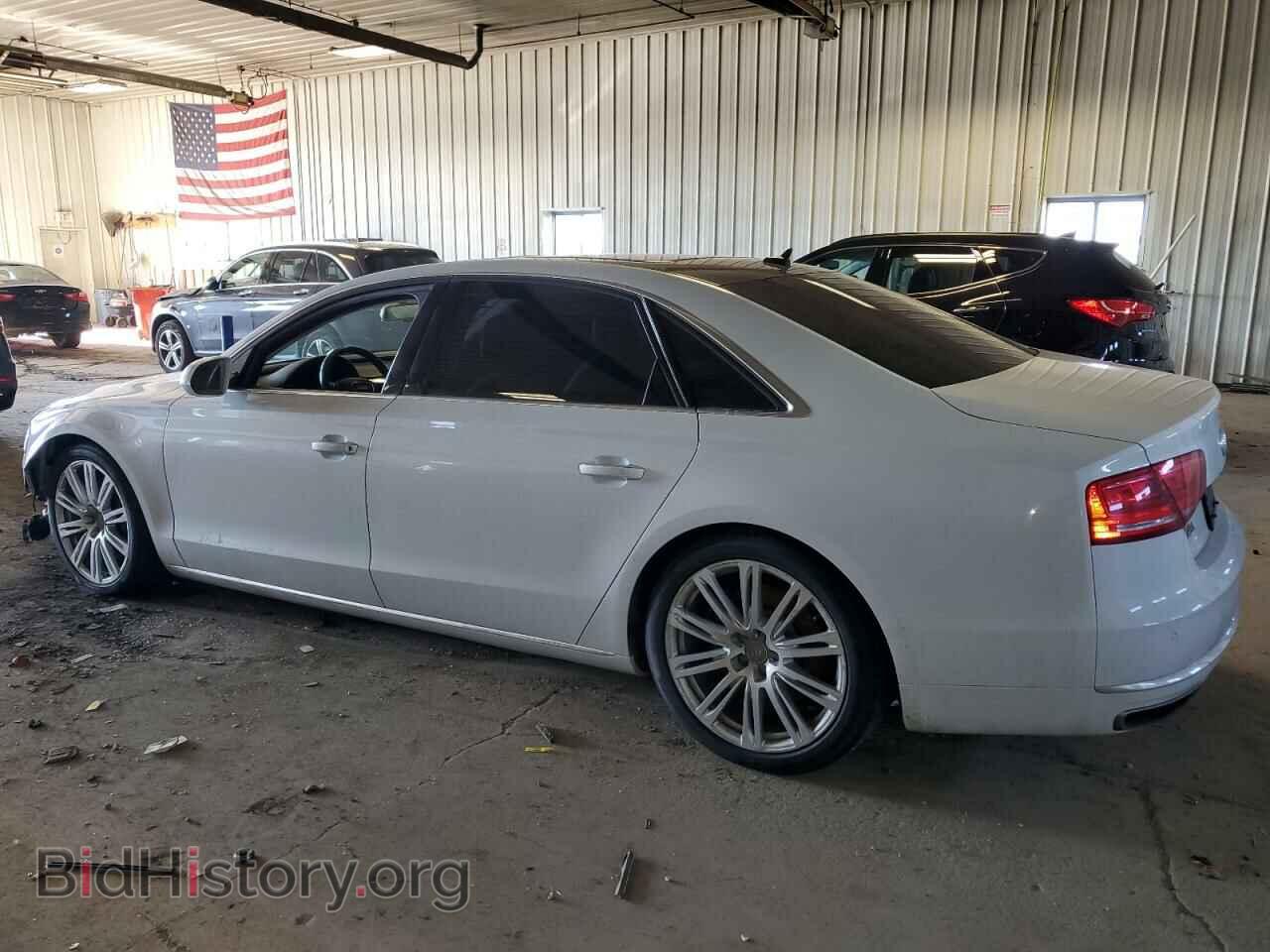 2013 AUDI A8 - VIN: WAUR2AFD8DN020410 - Фото 2