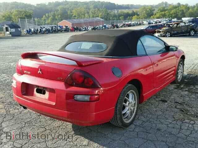 2001 MITSUBISHI ECLIPSE - VIN: 4A3AE85H21E134934 - Фото 4