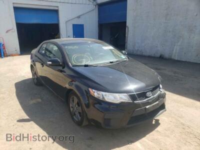 2010 Kia FORTE Forte EX, black — VIN KNAFU6A20A5297239, Copart