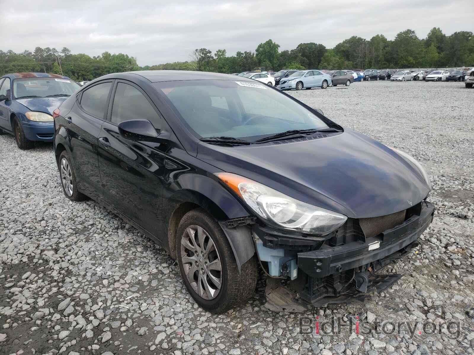 Photo 5NPDH4AE5CH138071 - HYUNDAI ELANTRA 2012