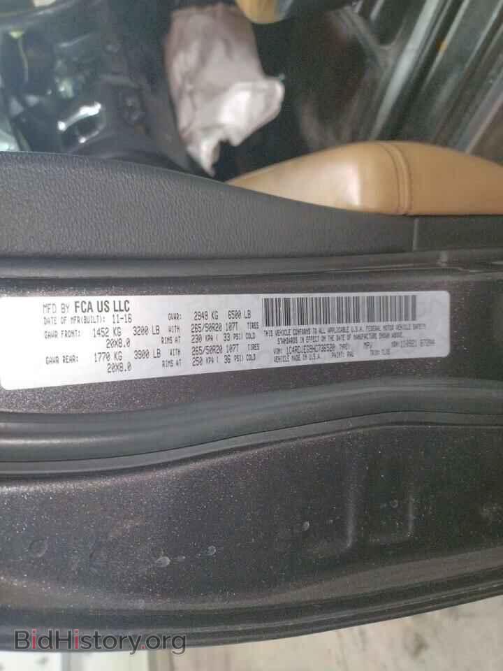 2017 DODGE DURANGO - VIN: 1C4RDJEG9HC736520 - Photo 10