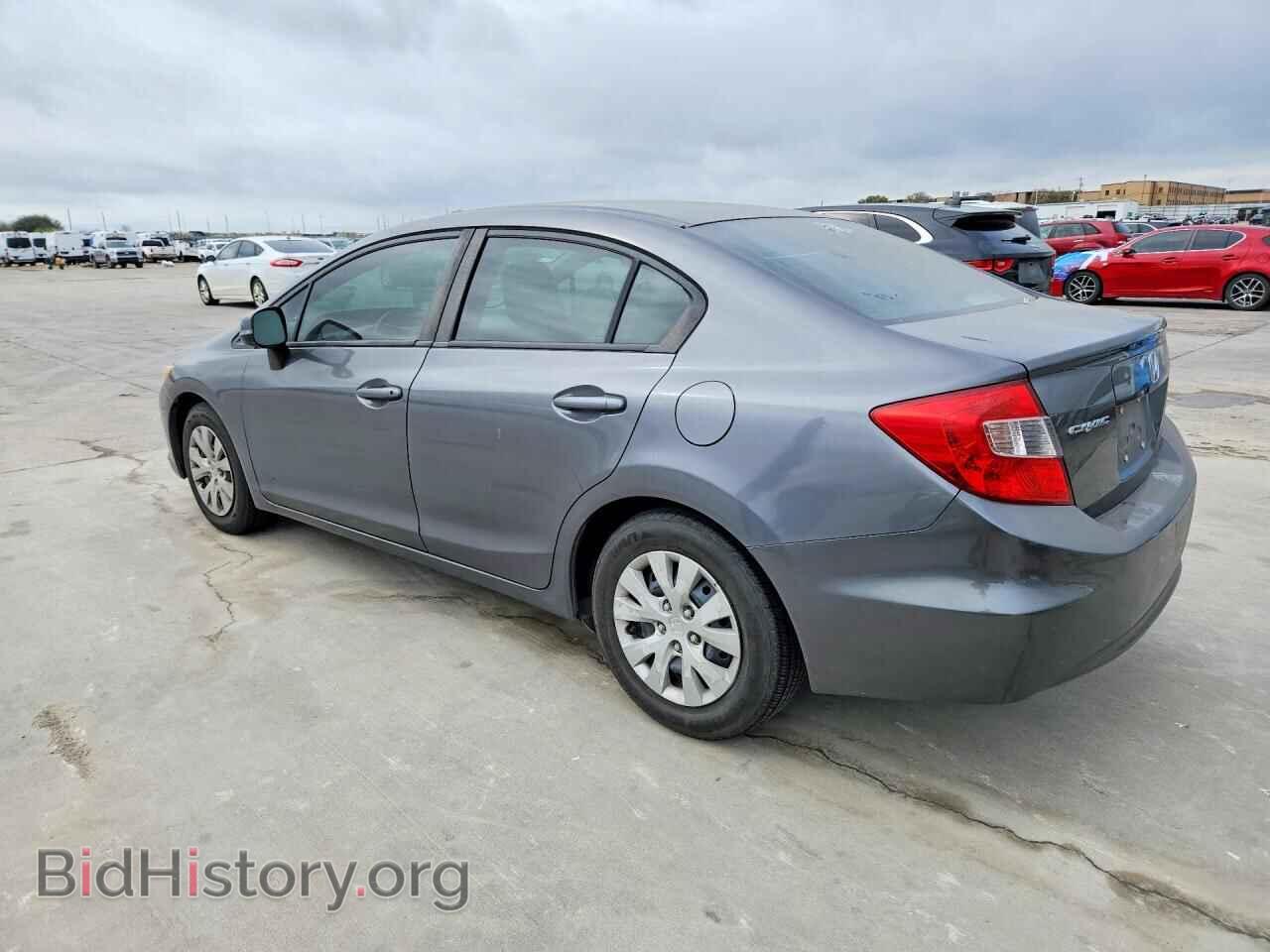 2012 HONDA CIVIC - VIN: 2HGFB2F51CH333537 - Фото 2
