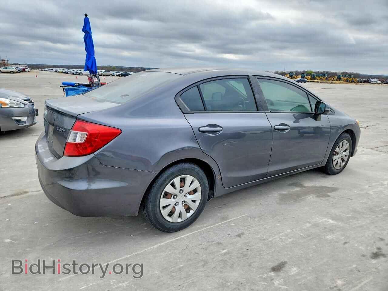 2012 HONDA CIVIC - VIN: 2HGFB2F51CH333537 - Фото 3