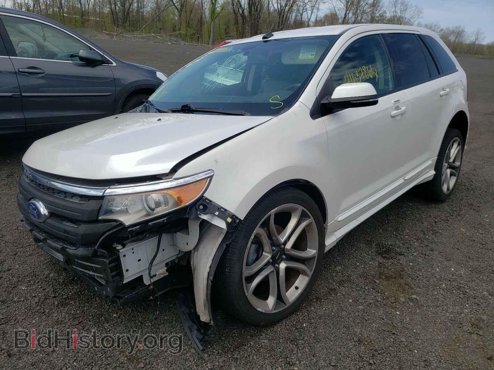 2014 FORD EDGE - VIN: 2FMDK4AK9EBB58843 - Фото 2
