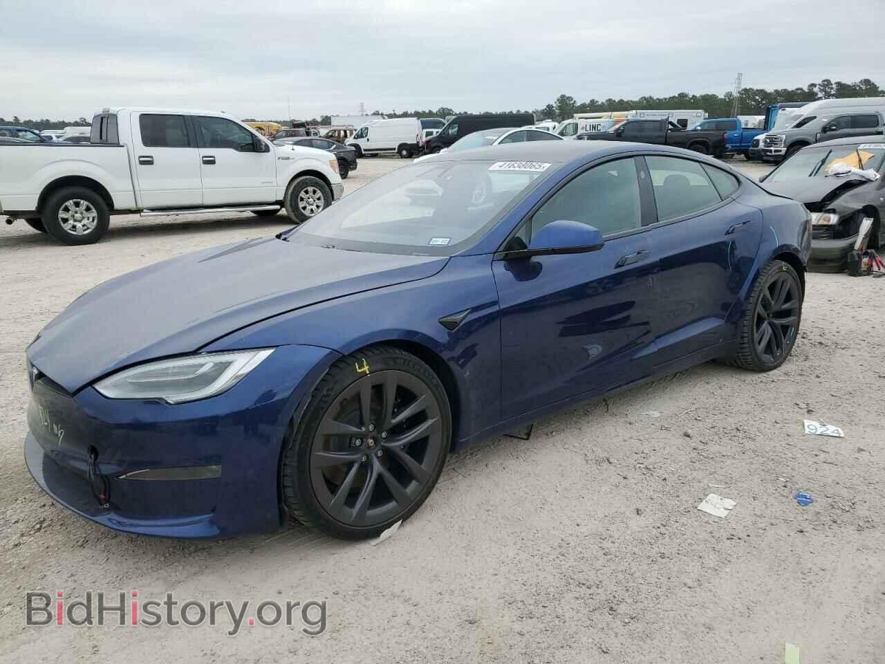 Photo 5YJSA1E6XMF433955 - TESLA MODEL S 2021