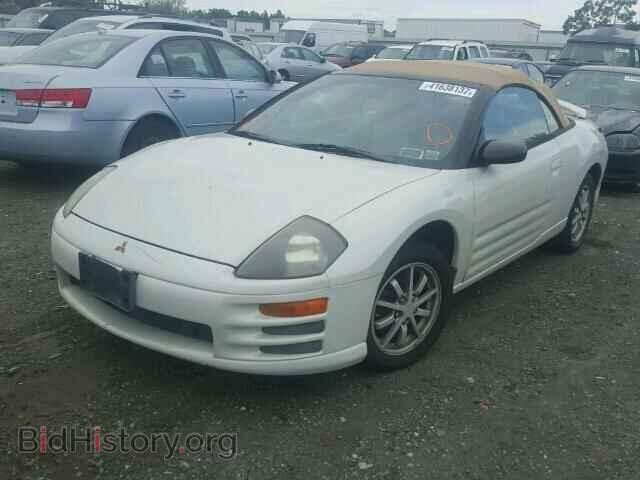 2001 MITSUBISHI ECLIPSE - VIN: 4A3AE35G01E005052 - Фото 2