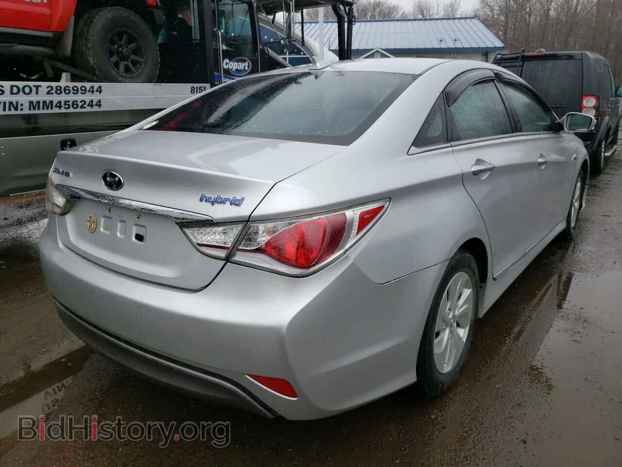 2013 HYUNDAI SONATA - VIN: KMHEC4A40DA070969 - Фото 4
