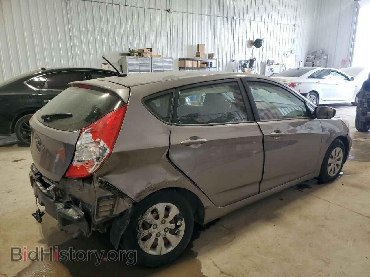 2017 HYUNDAI ACCENT - VIN: KMHCT5AE6HU359834 - Фото 3