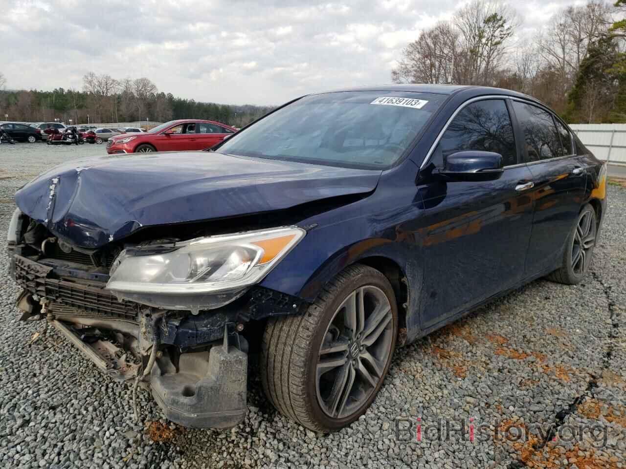 Photo 1HGCR2F86GA119592 - HONDA ACCORD 2016