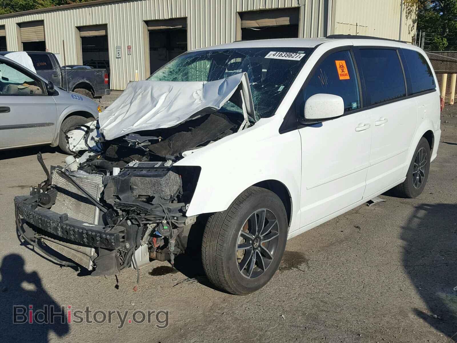 2016 DODGE CARAVAN - VIN: 2C4RDGEGXGR312076 - Фото 2