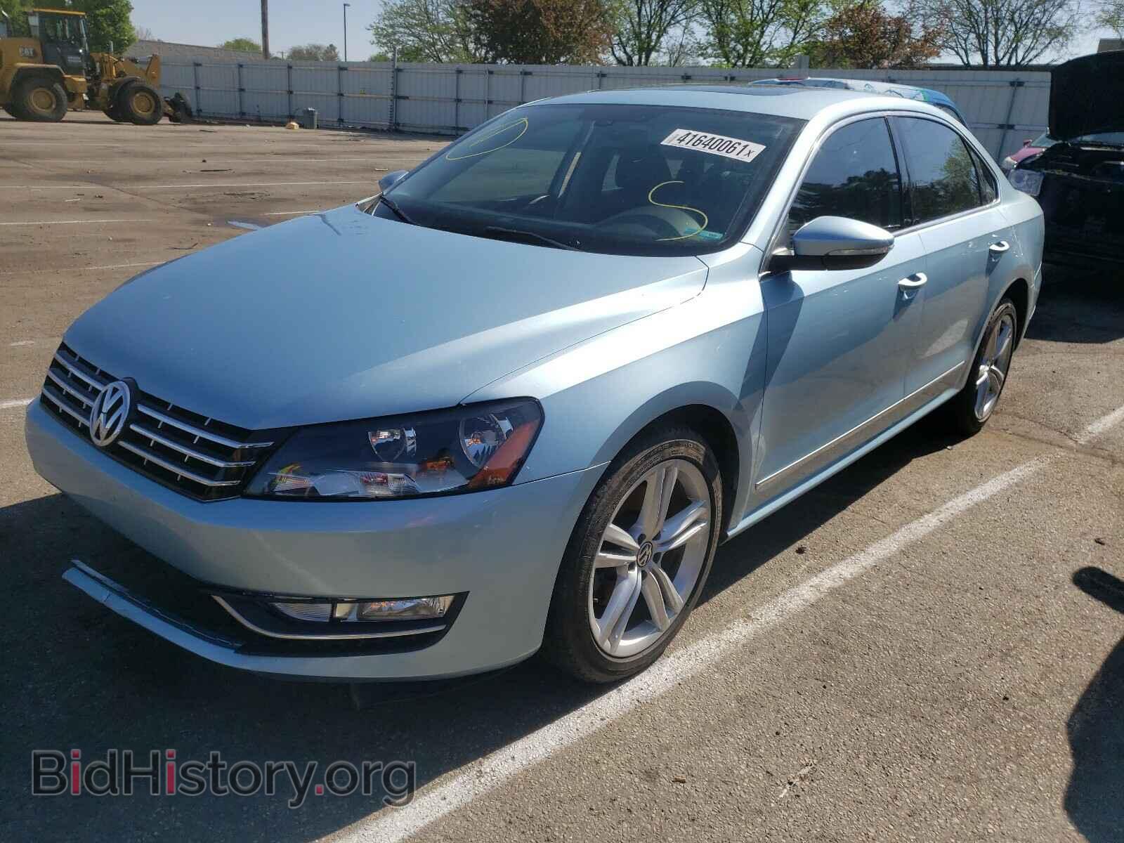2012 VOLKSWAGEN PASSAT - VIN: 1VWCN7A39CC028072 - Фото 2