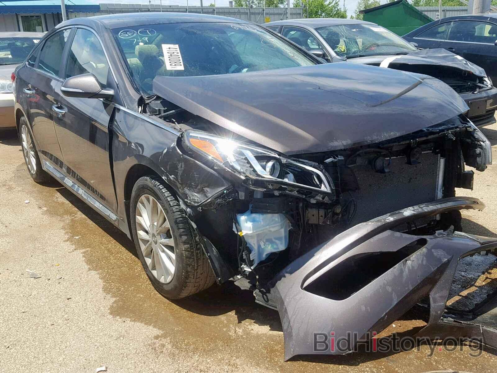 Photo 5NPE34AF1FH237048 - HYUNDAI SONATA 2015