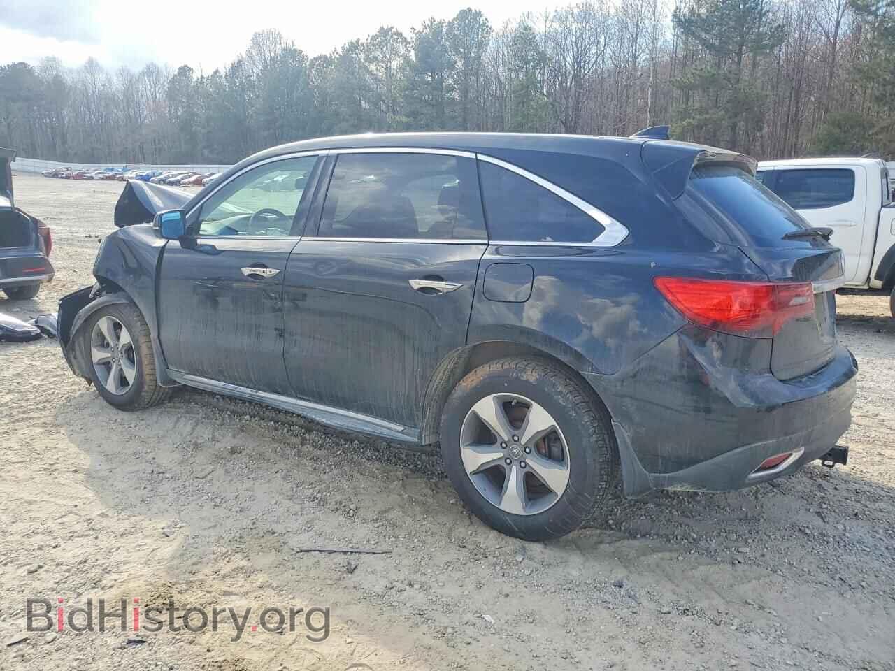 2014 ACURA MDX - VIN: 5FRYD4H20EB005596 - Фото 2