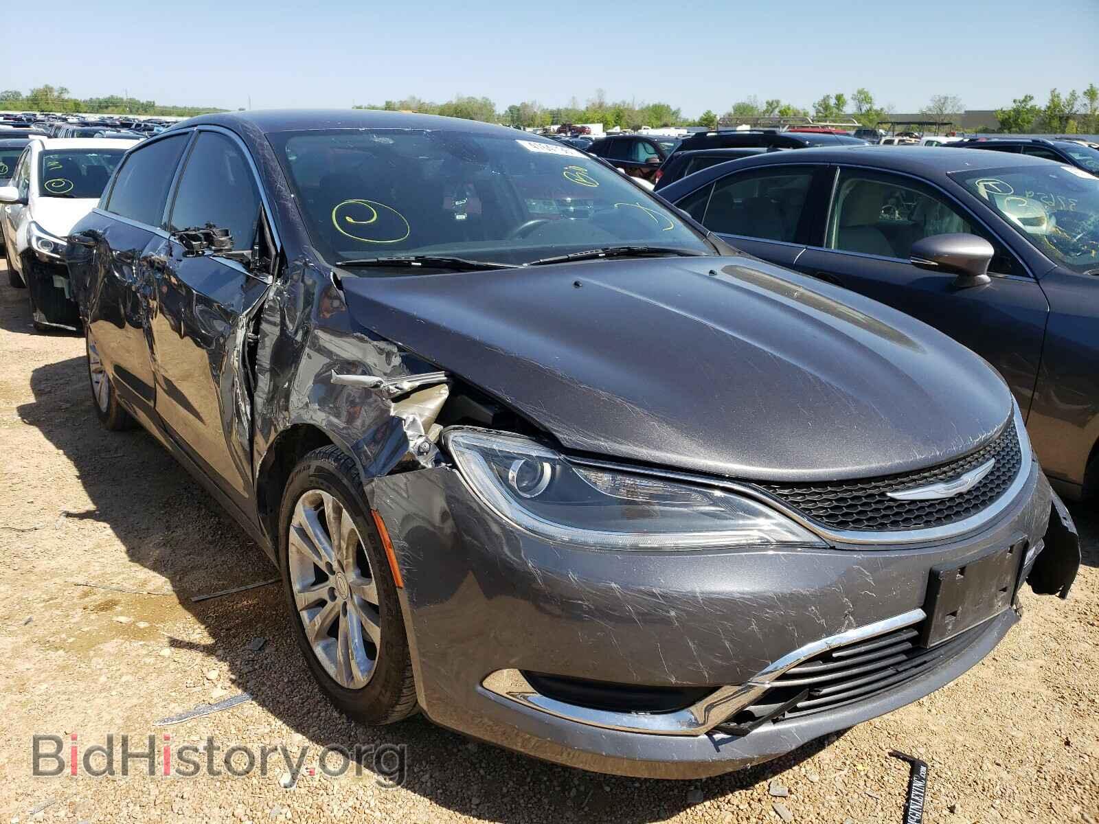Фотография 1C3CCCAB2FN645092 - CHRYSLER 200 2015