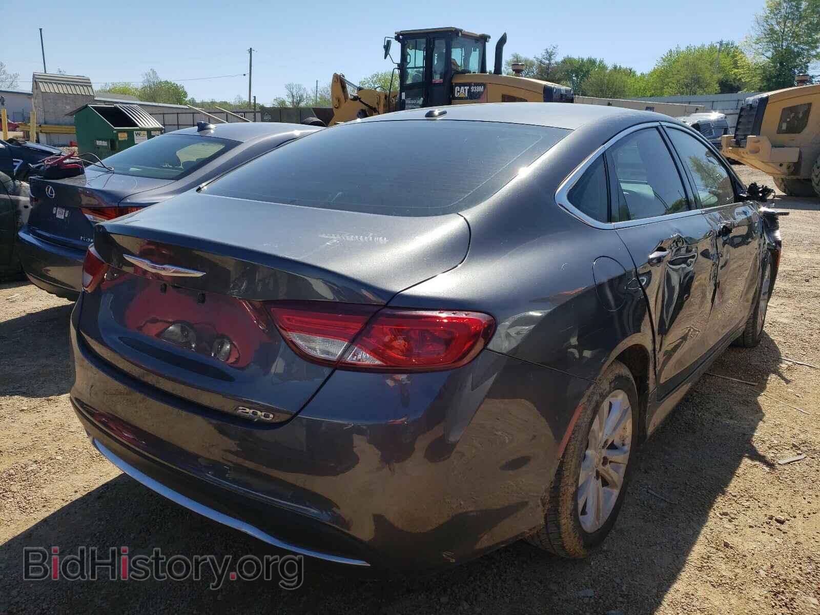 2015 CHRYSLER 200 - VIN: 1C3CCCAB2FN645092 - Фото 4