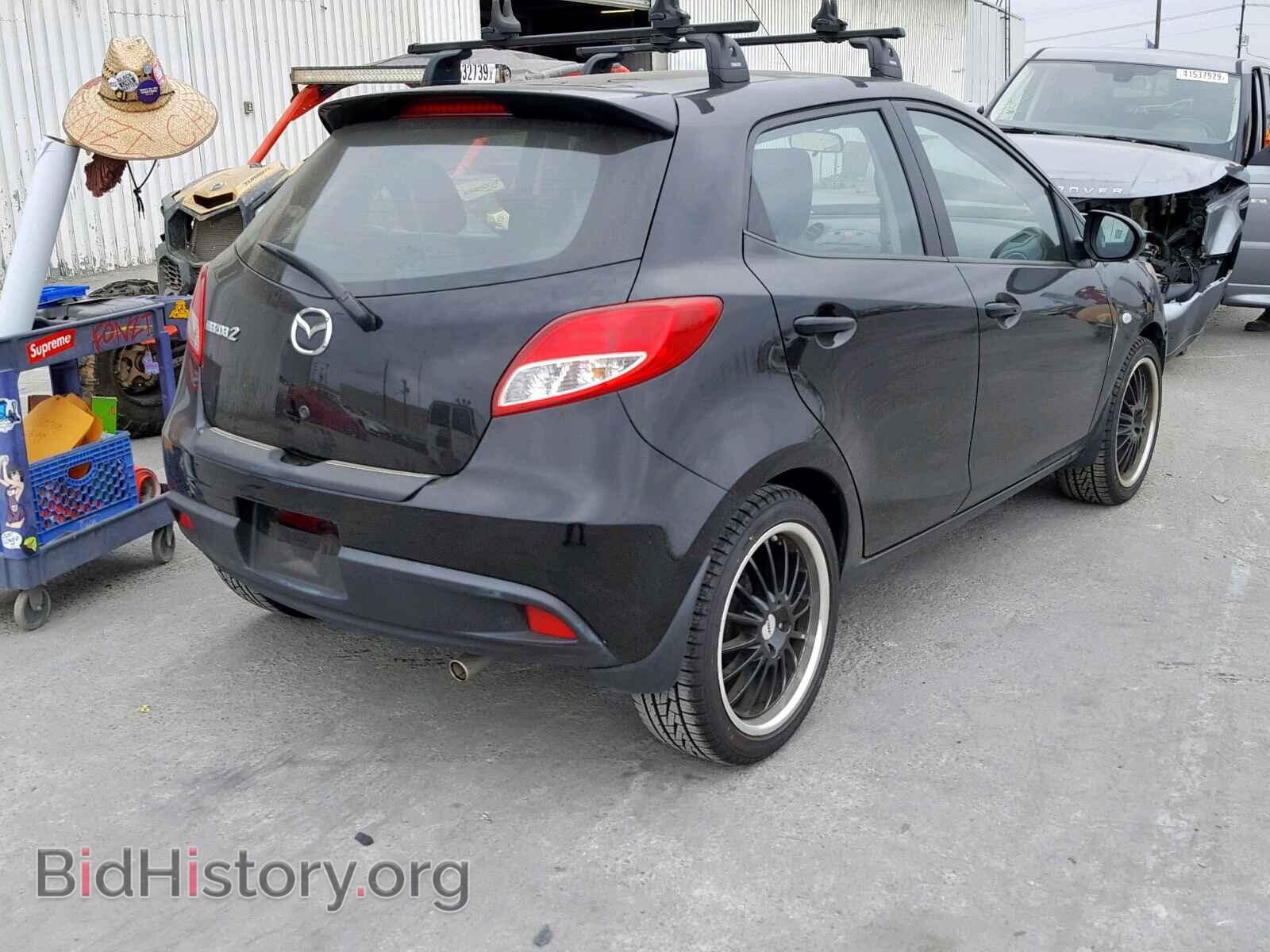 2013 MAZDA 2 - VIN: JM1DE1LZ9D0157504 - Фото 4