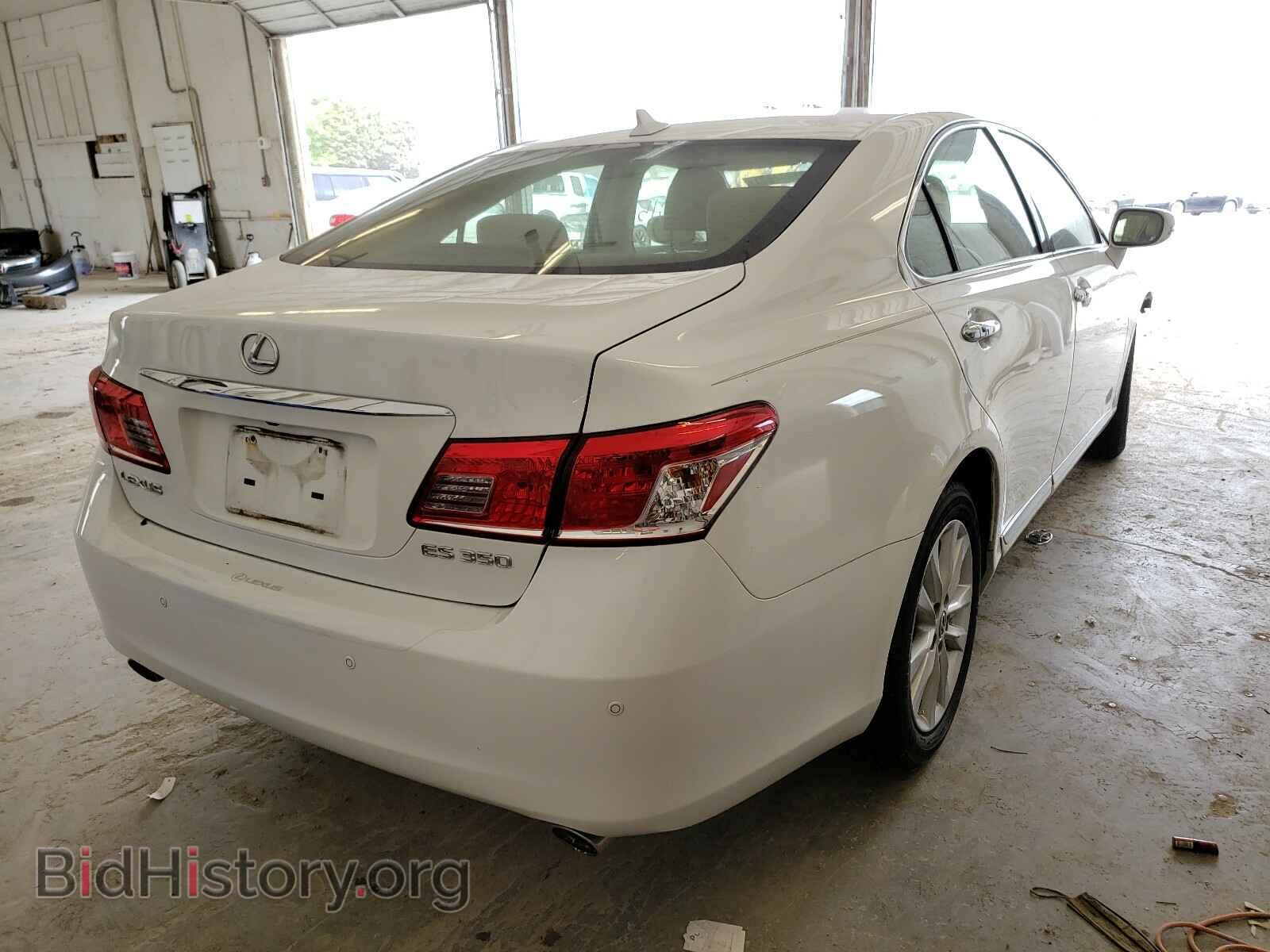 2012 LEXUS ES350 - VIN: JTHBK1EG2C2506984 - Фото 4