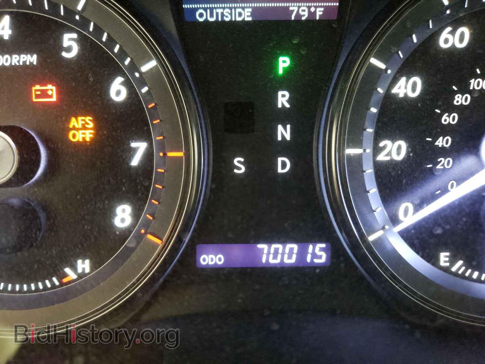 2012 LEXUS ES350 - VIN: JTHBK1EG2C2506984 - Фото 8