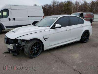 2018 BMW M3, white — VIN WBS8M9C52J5K99670, Copart