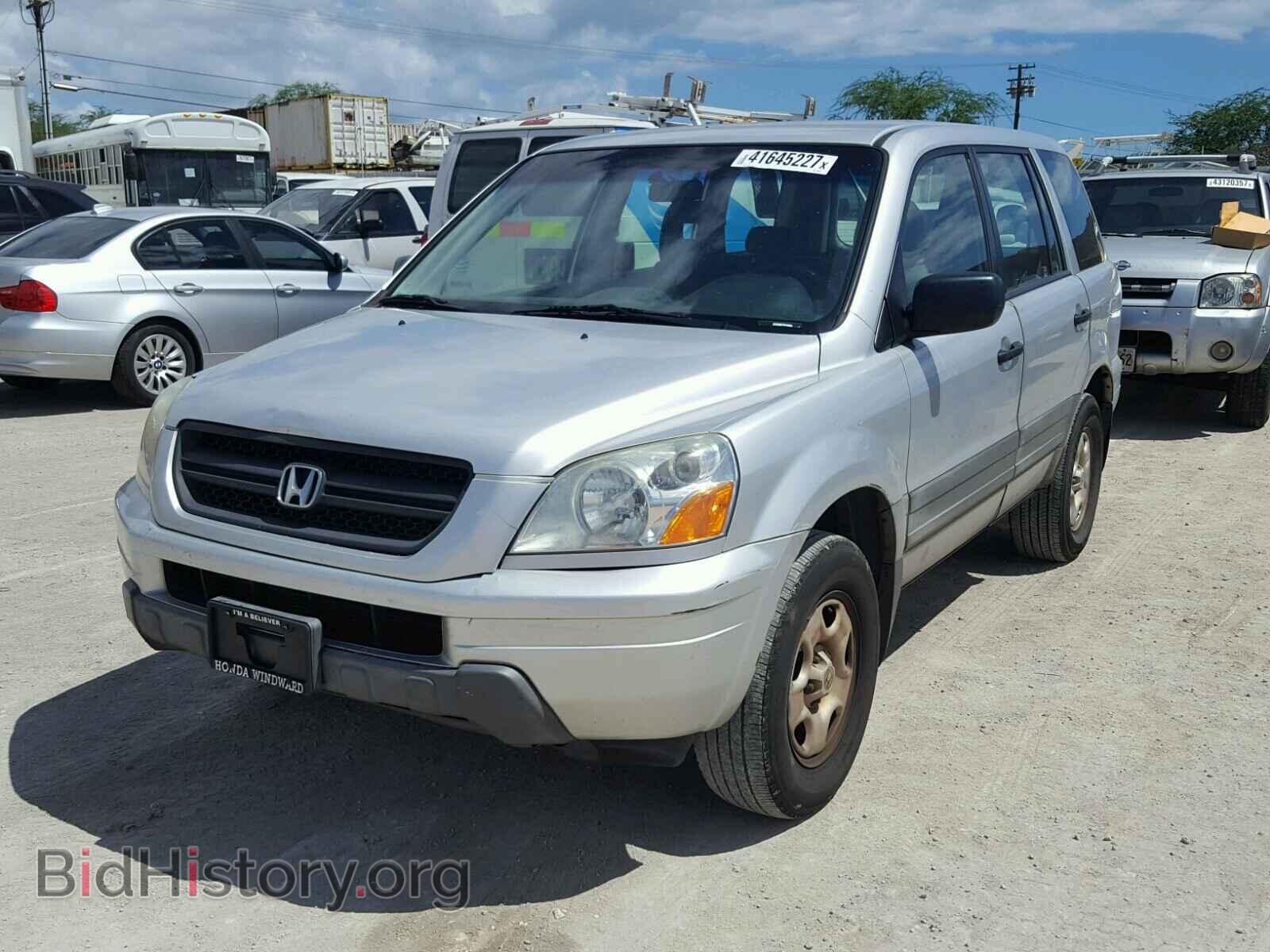2005 HONDA PILOT - VIN: 2HKYF18185H502589 - Фото 2