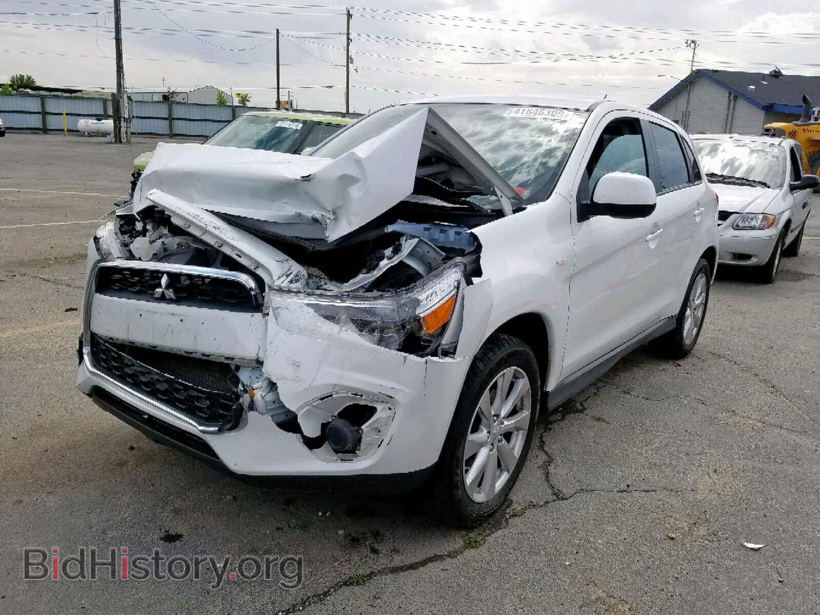 2015 MITSUBISHI OUTLANDER - VIN: 4A4AR3AU8FE021485 - Фото 2