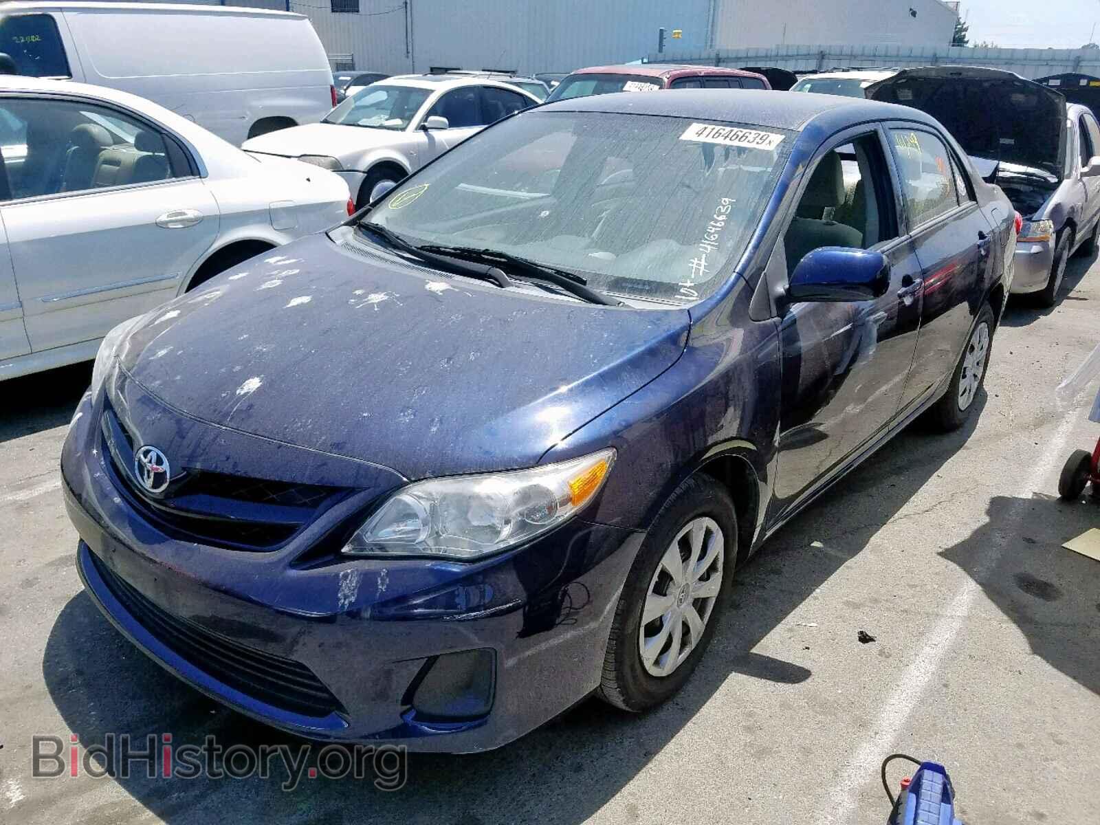 2013 TOYOTA COROLLA BA - VIN: 2T1BU4EE9DC977142 - Фото 2