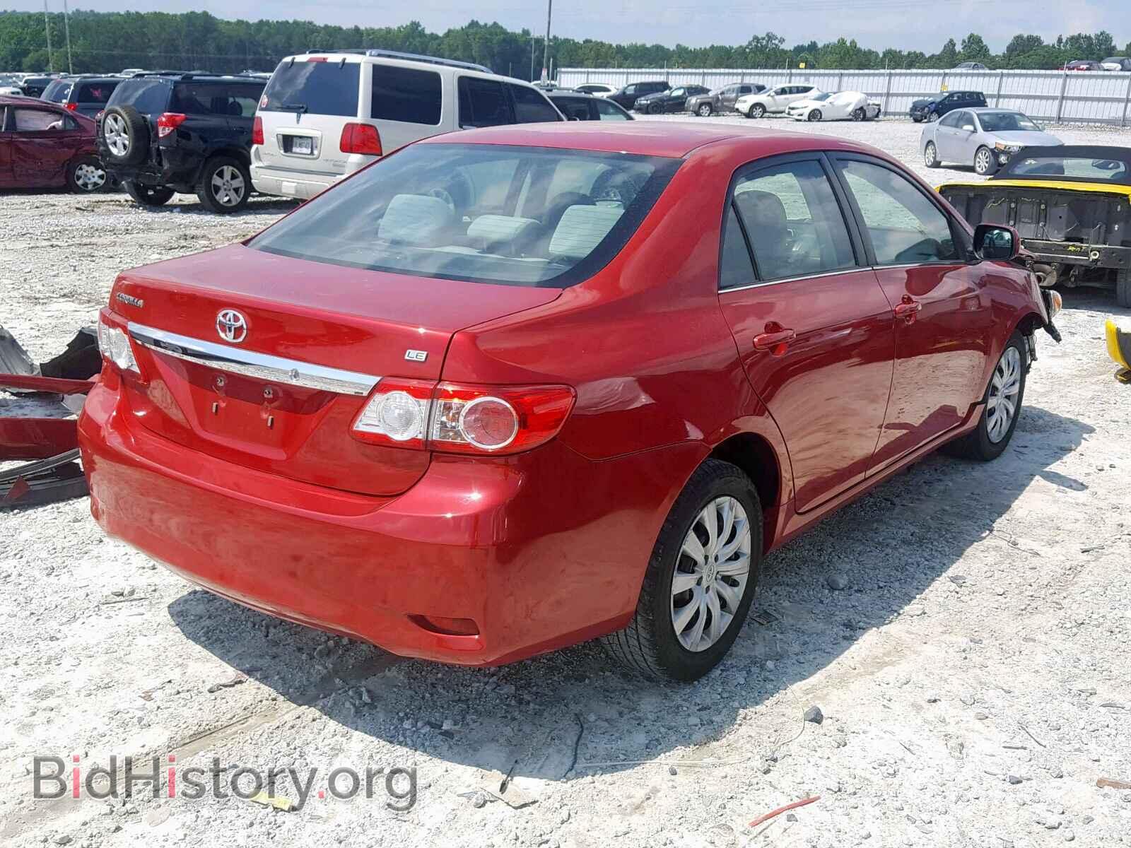 2013 TOYOTA COROLLA BA - VIN: 5YFBU4EE3DP128284 - Фото 4