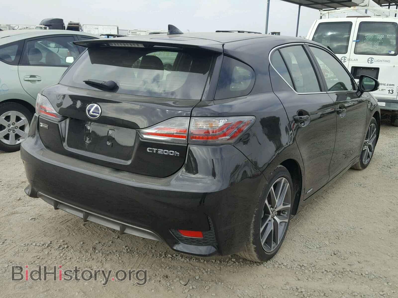 2017 LEXUS CT 200 - VIN: JTHKD5BH9H2279833 - Фото 4
