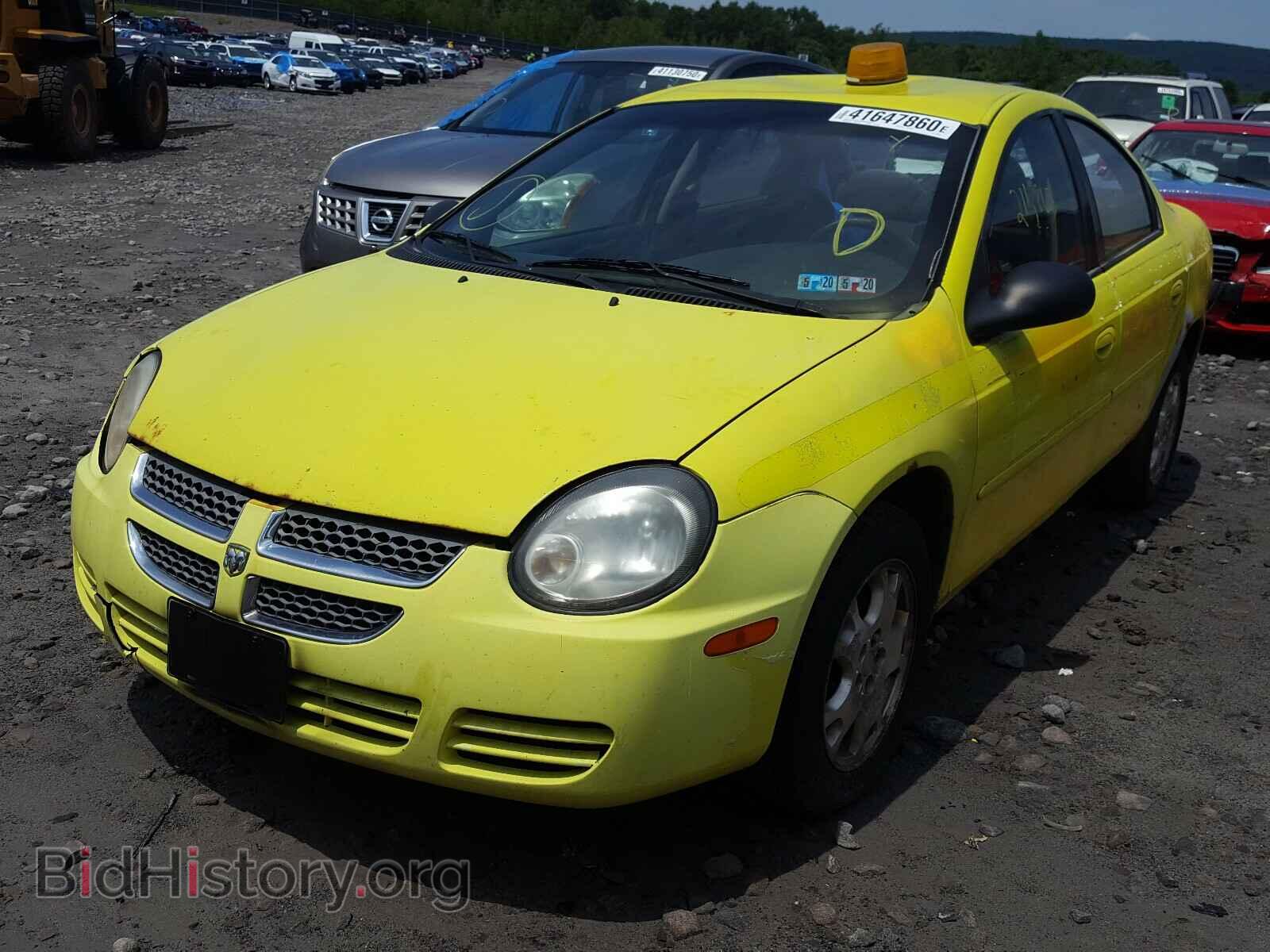 2005 DODGE NEON - VIN: 1B3ES56C05D210842 - Фото 2