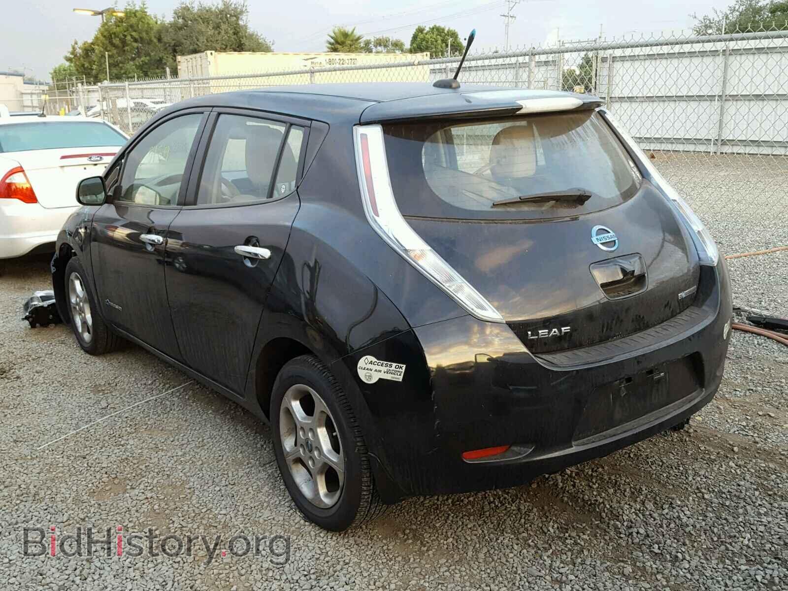 2011 NISSAN LEAF - VIN: JN1AZ0CP5BT006643 - Фото 3