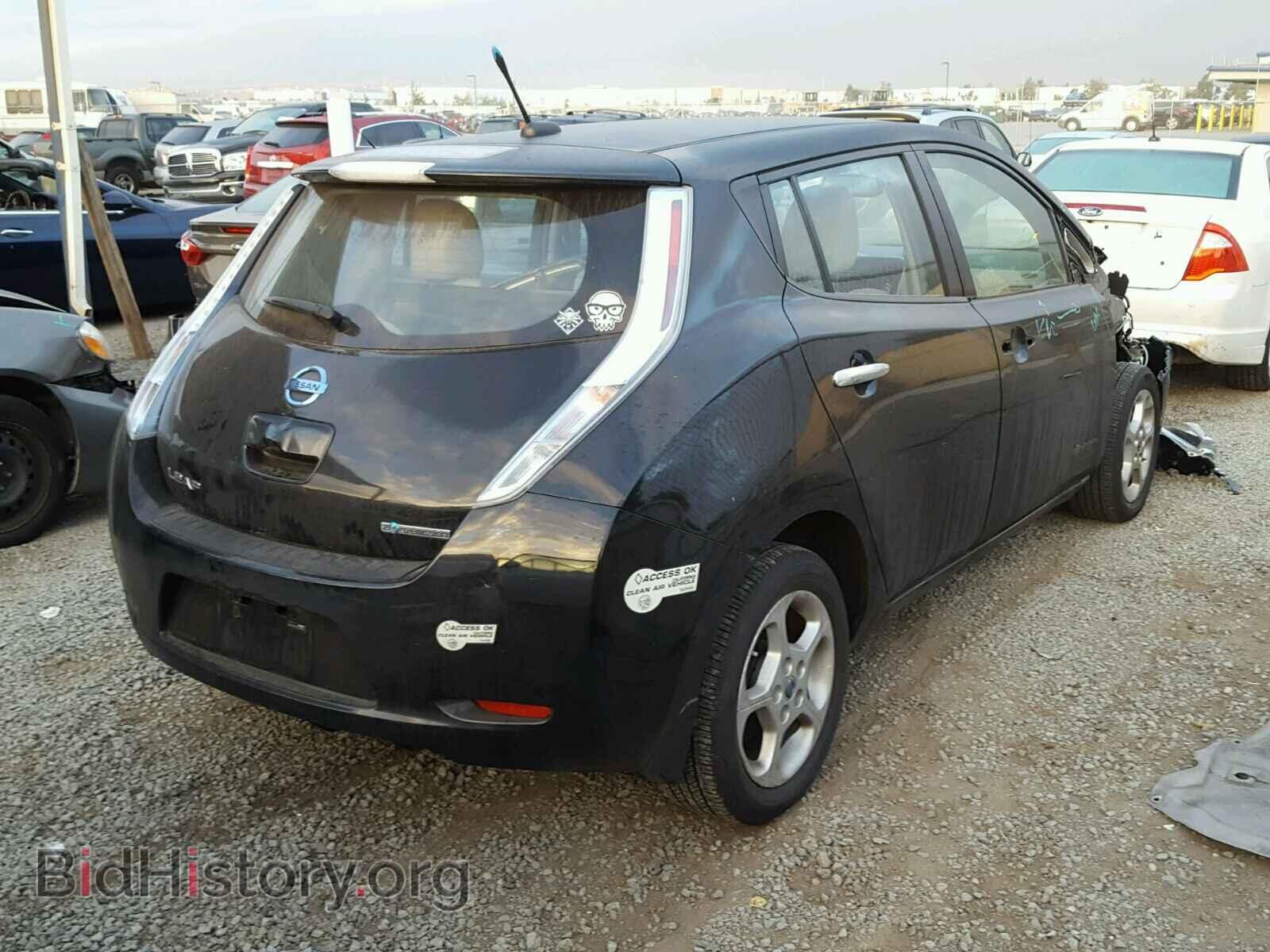 2011 NISSAN LEAF - VIN: JN1AZ0CP5BT006643 - Фото 4