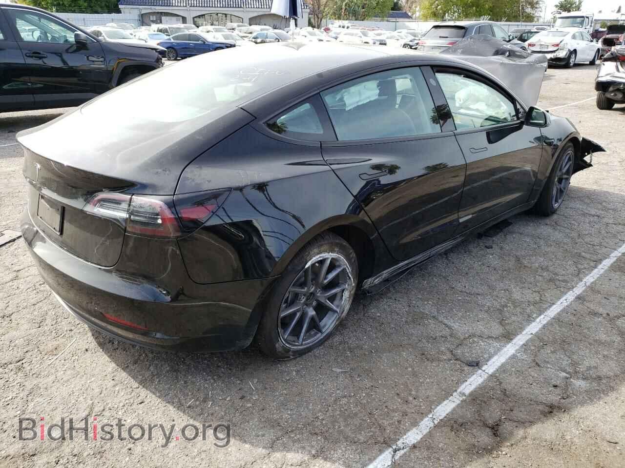 2022 TESLA MODEL 3 - VIN: 5YJ3E1EA0NF291257 - Фото 3