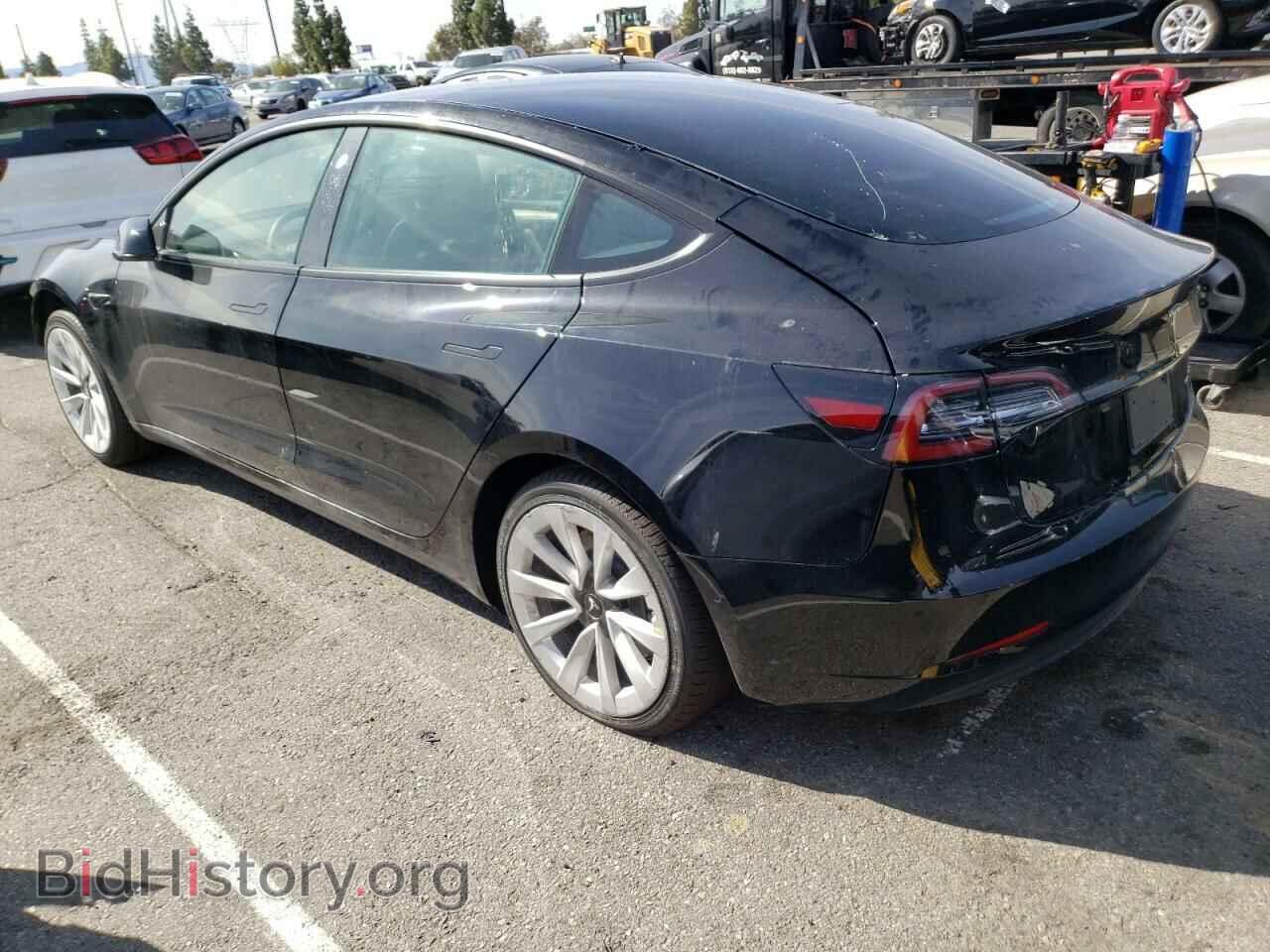 2022 TESLA MODEL 3 - VIN: 5YJ3E1EB5NF187453 - Фото 2