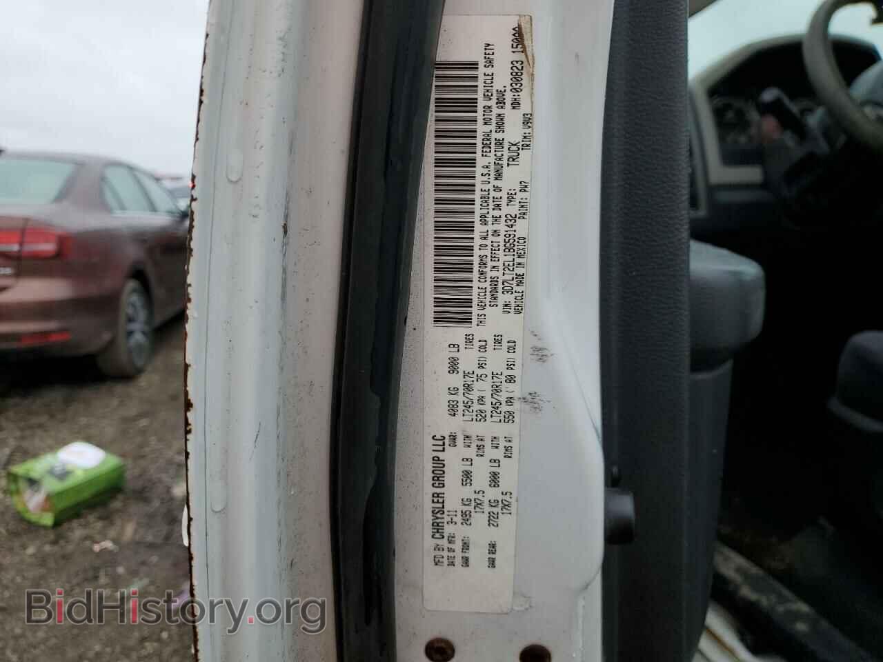 2011 DODGE RAM 2500 - VIN: 3D7LT2EL1BG591432 - Фото 12