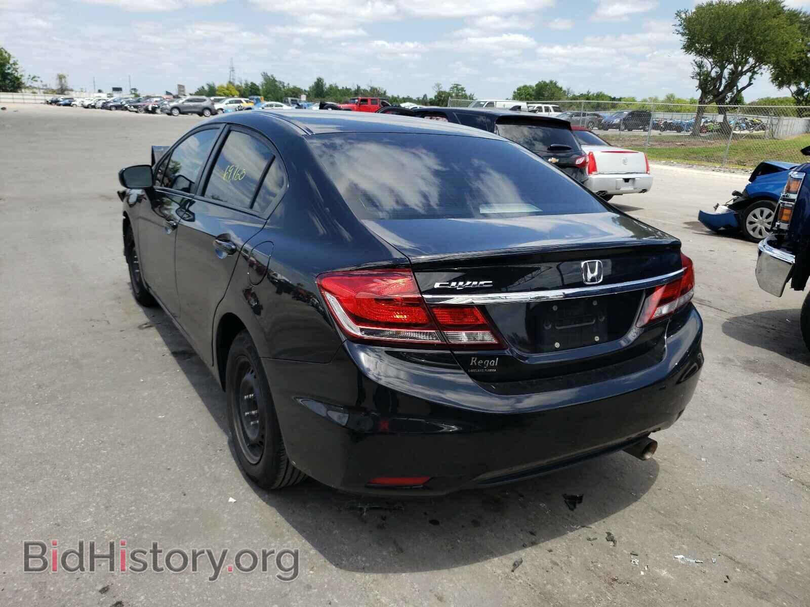 2014 HONDA CIVIC - VIN: 19XFB2F55EE009603 - Фото 3