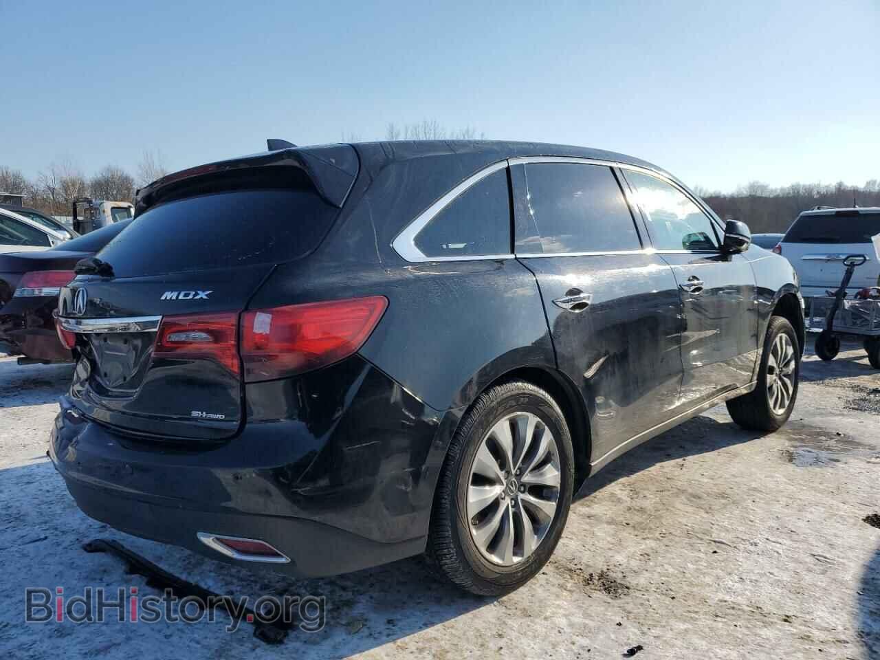 2014 ACURA MDX - VIN: 5FRYD4H45EB010911 - Фото 3