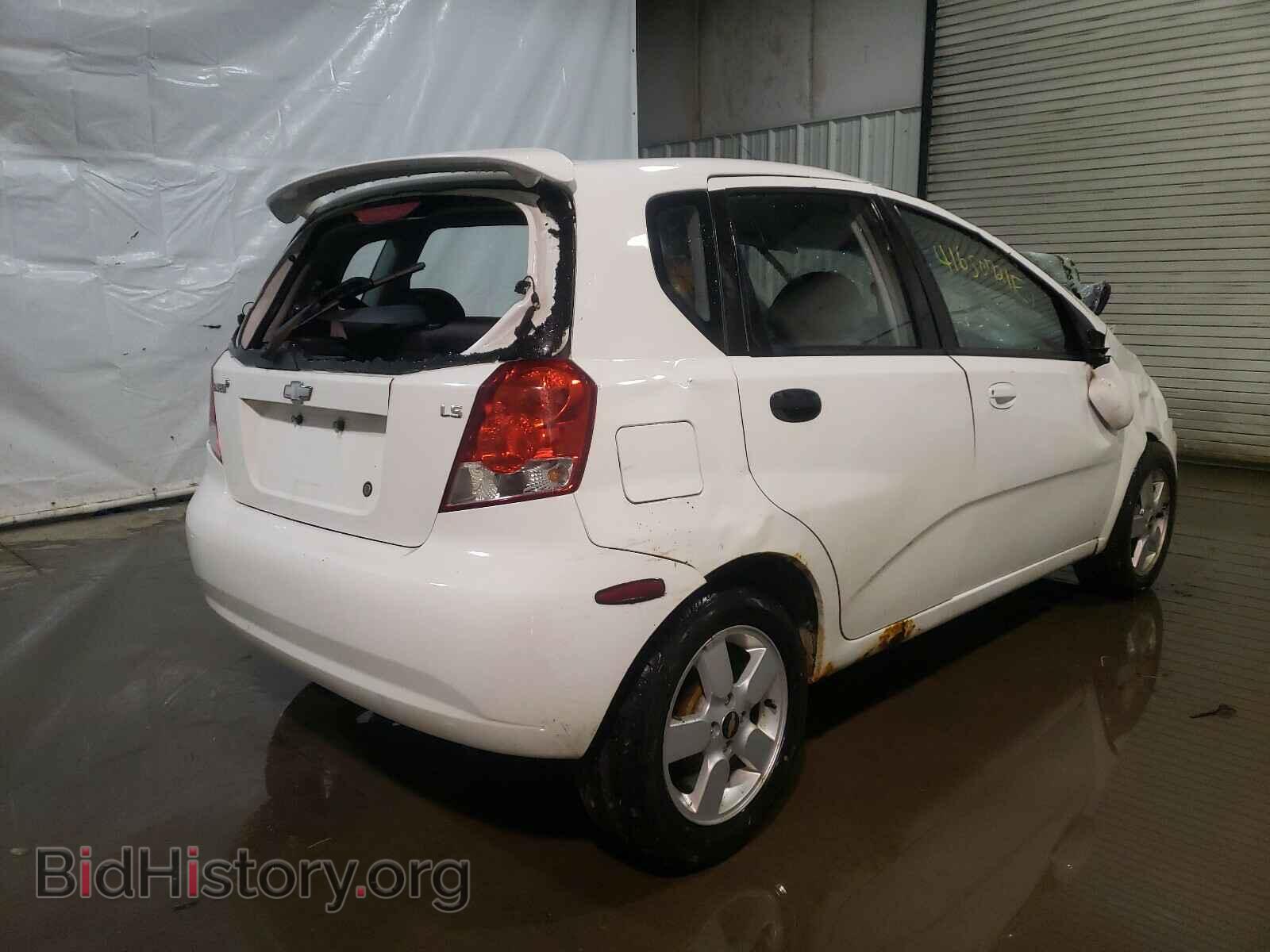 2008 CHEVROLET AVEO - VIN: KL1TD66638B086038 - Фото 4