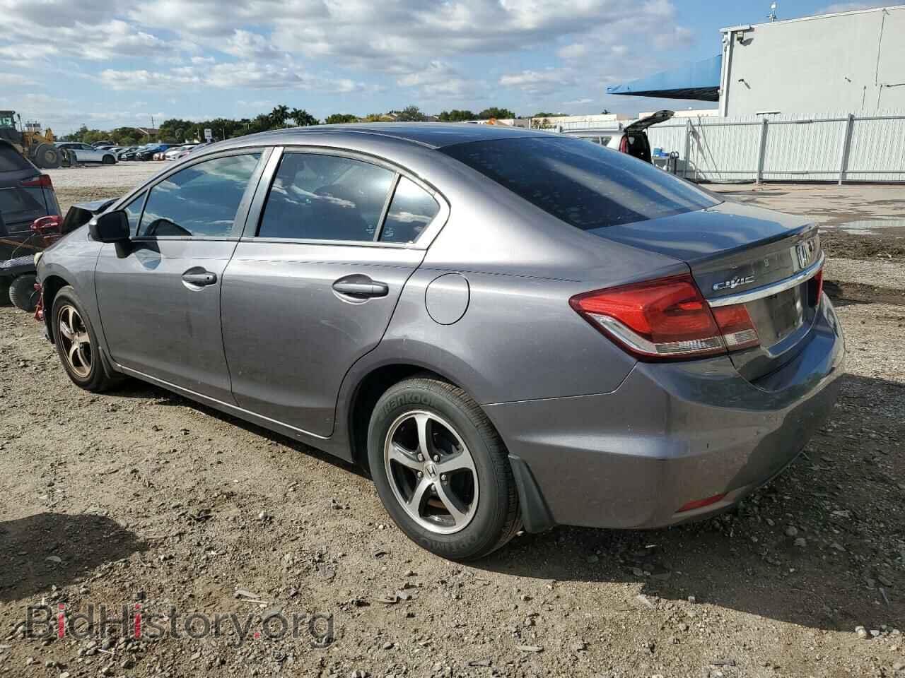 2015 HONDA CIVIC - VIN: 19XFB2F73FE010803 - Фото 2