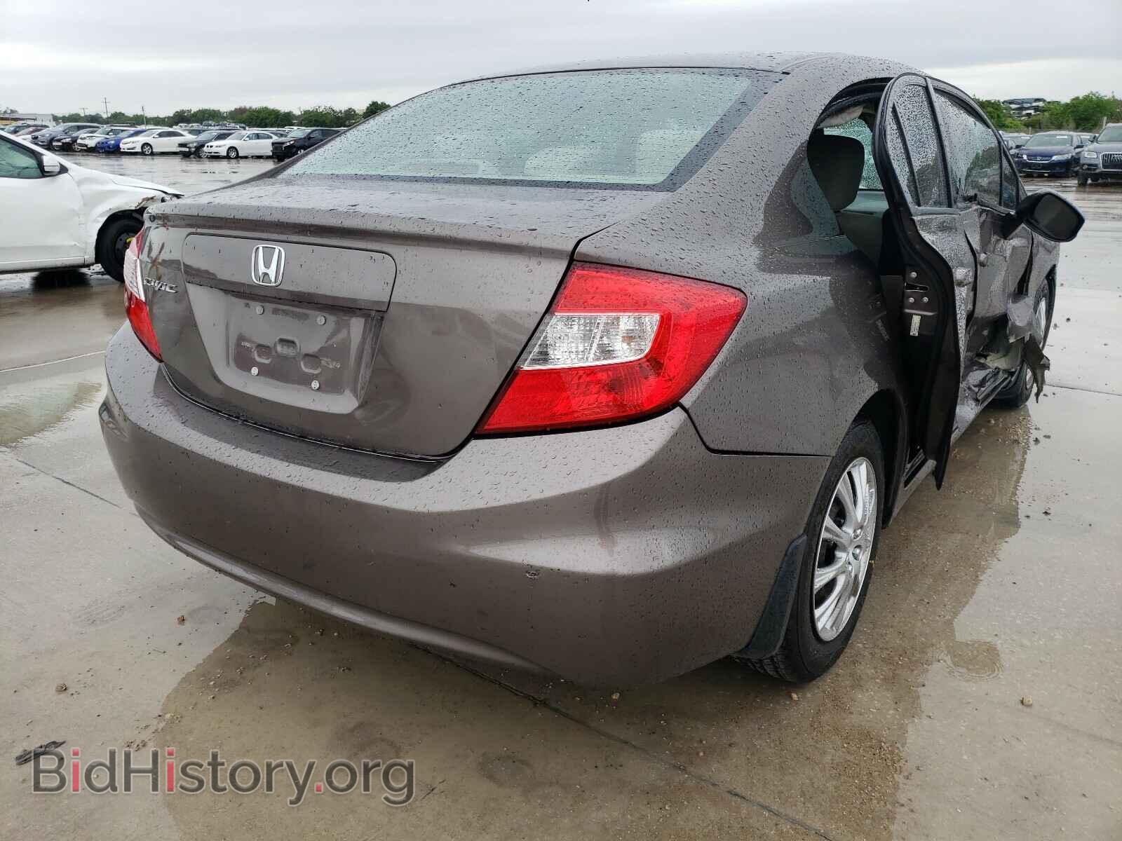 2012 HONDA CIVIC - VIN: 2HGFB2F52CH610065 - Фото 4