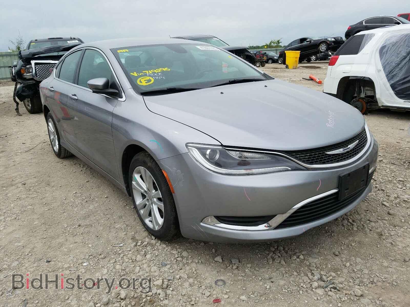 Фотография 1C3CCCAB5FN719296 - CHRYSLER 200 2015