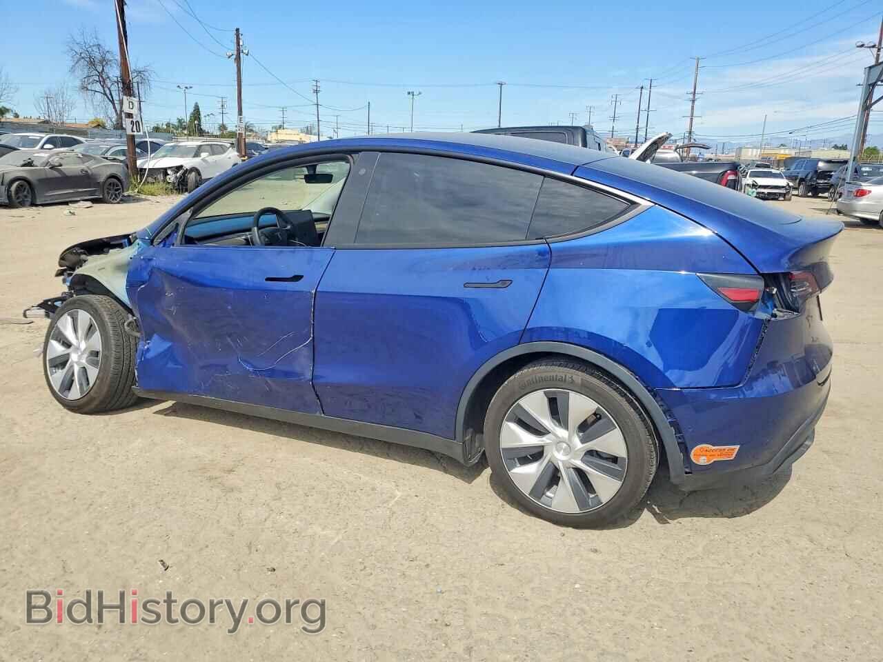 2020 TESLA MODEL Y - VIN: 5YJYGDEEXLF009031 - Фото 2