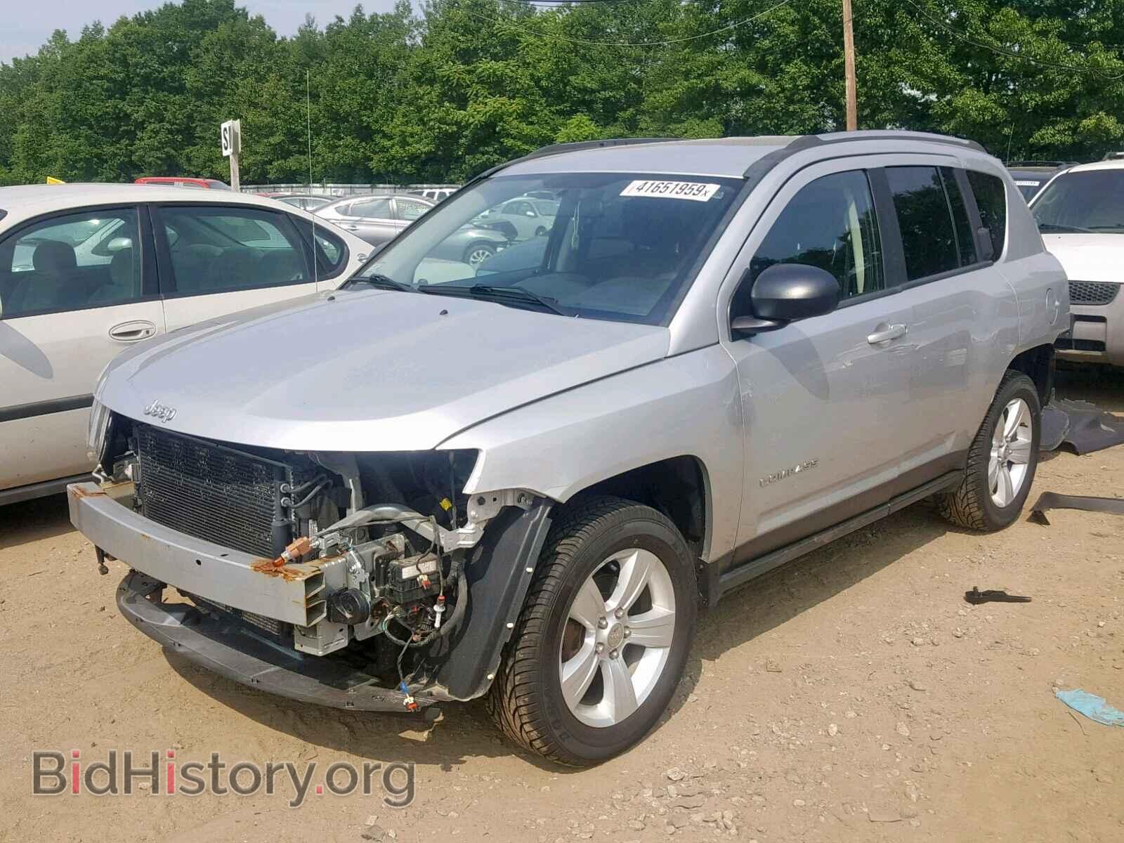 2014 JEEP COMPASS SP - VIN: 1C4NJDBB2ED592347 - Фото 2