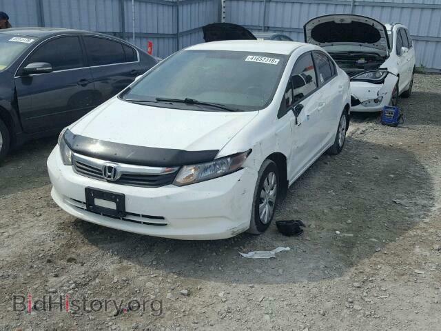 2012 HONDA CIVIC LX - VIN: 2HGFB2F49CH046096 - Фото 2