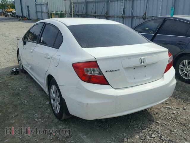 2012 HONDA CIVIC LX - VIN: 2HGFB2F49CH046096 - Фото 3