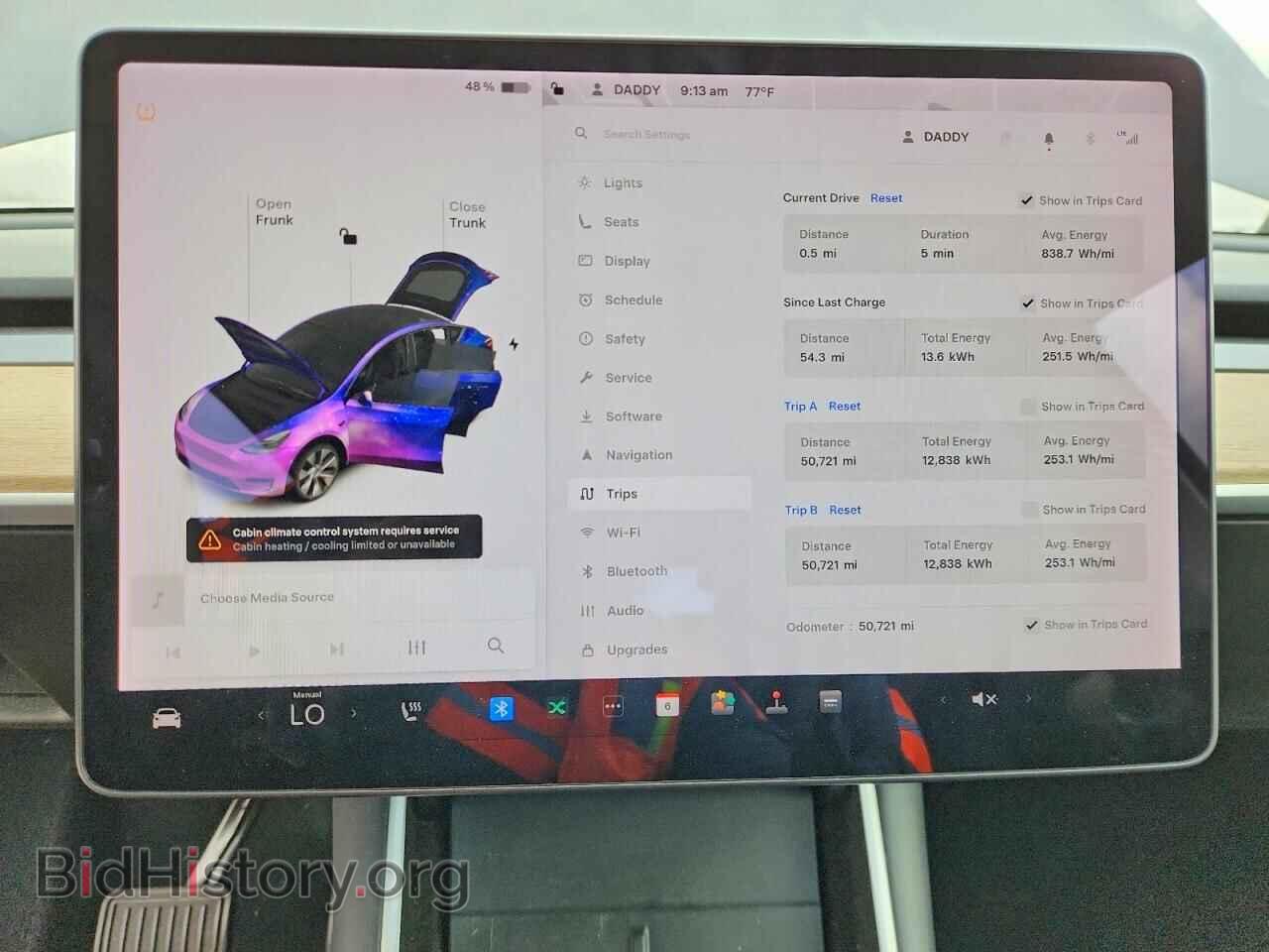 2021 TESLA MODEL Y - VIN: 5YJYGDED8MF106348 - Фото 9