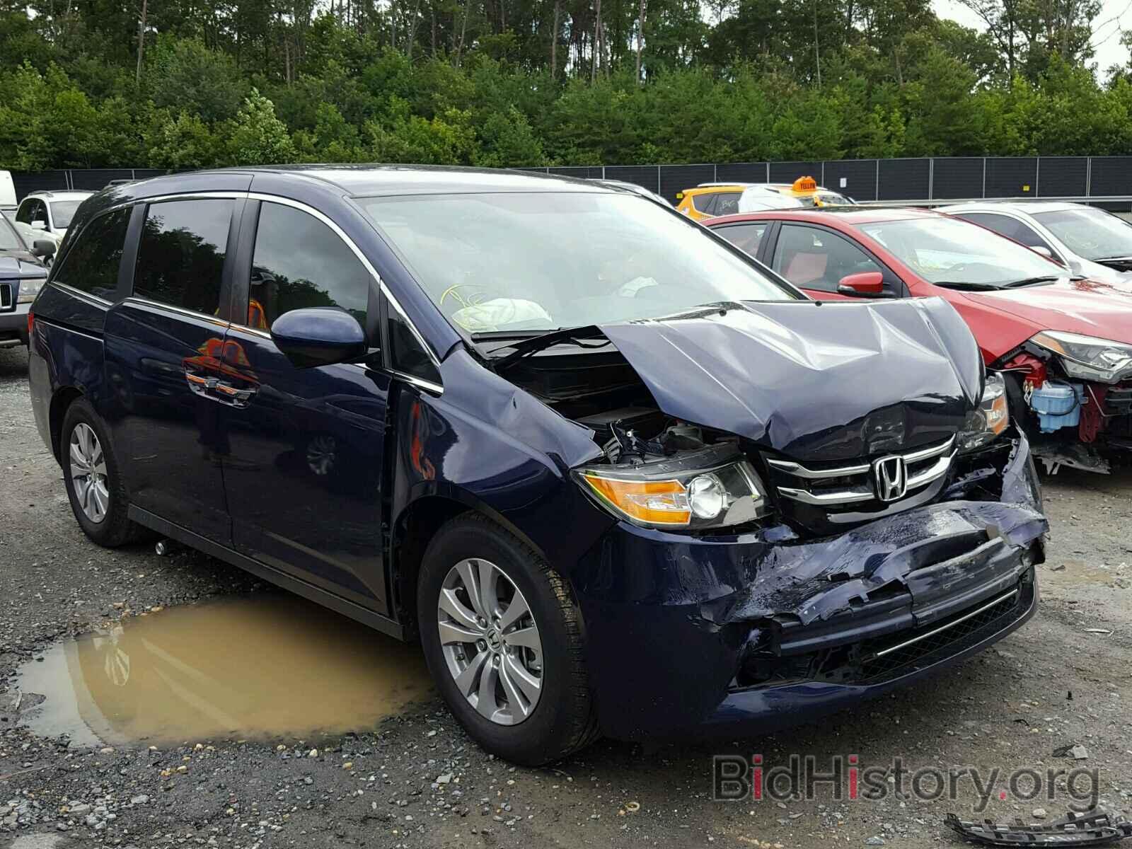 Photo 5FNRL5H36GB153309 - HONDA ODYSSEY SE 2016